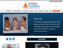 Tablet Screenshot of illinoisfamily.org